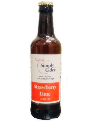 Simply Cider Strawberry and Lime