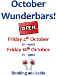 October Wunderbars at Duncan Murray Wines