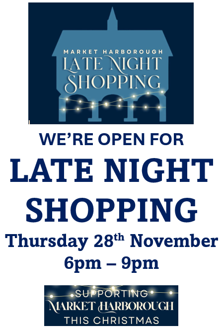 Read more about the article Duncan Murray Wines open for Harborough Late Night Shopping 28th November