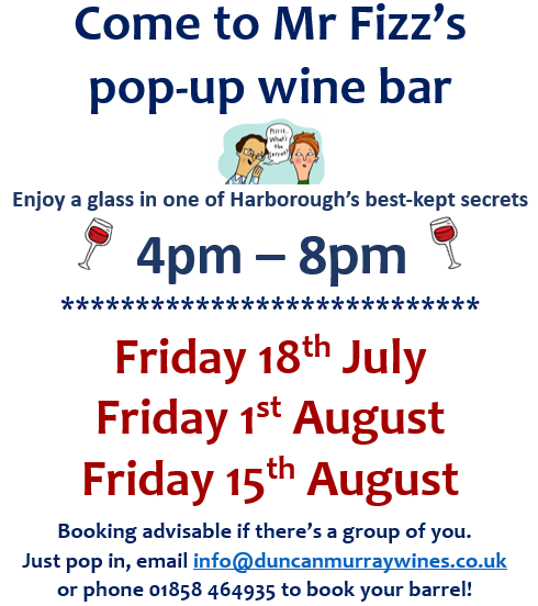Read more about the article Duncan Murray Wines Summer Pop-up Wine Bars