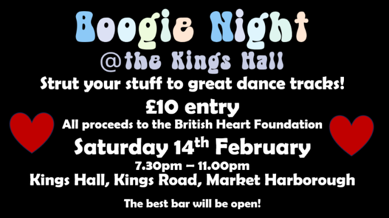 Read more about the article Mrs Fizz’s Boogie Night @the Kings Hall