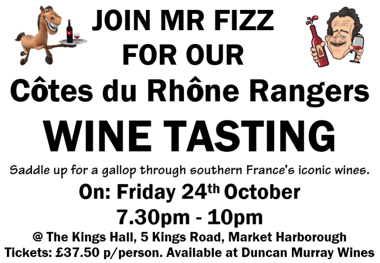 Read more about the article Duncan Murray Wines Côtes du Rhône Rangers Wine Tasting